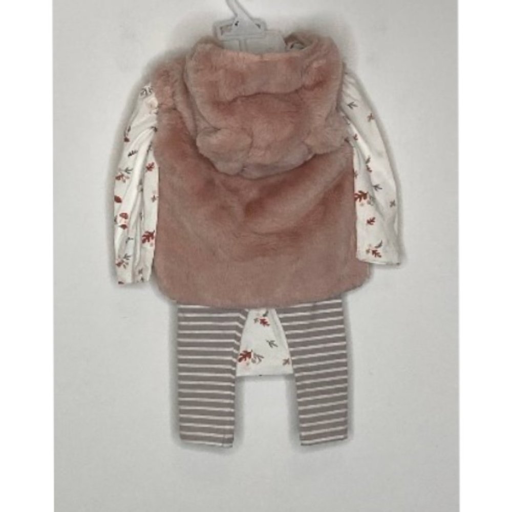 Catherine Malandrino outfit with hooded vest and booties